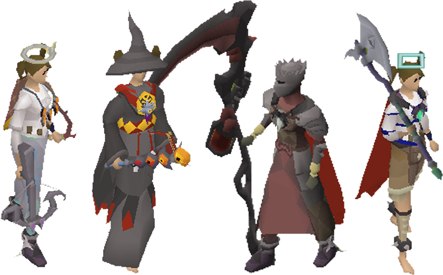 Old School Runescape Characters